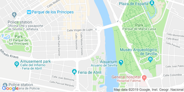 Mapa dirección Arcadia - Sevilla