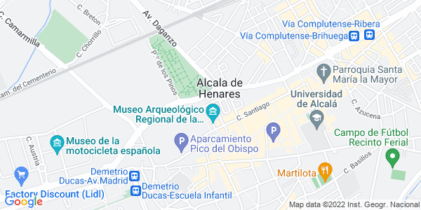 Mapa dirección beXcaper Alcalá