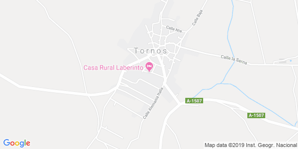 Mapa dirección Casa Rural Laberinto