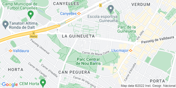 Mapa dirección Escape Barcelona - Barcelona