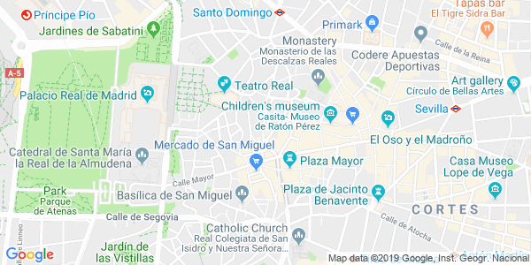 Mapa dirección Doctor Eventos