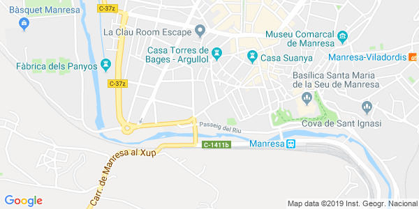 Mapa dirección El Codi Houdini