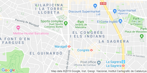Mapa dirección Enigma - Barcelona