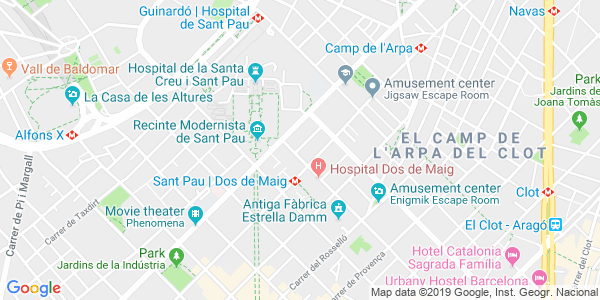 Mapa dirección Enigmatium Room