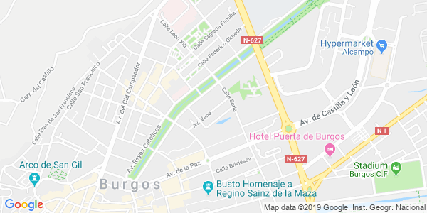 Mapa dirección Escape bar