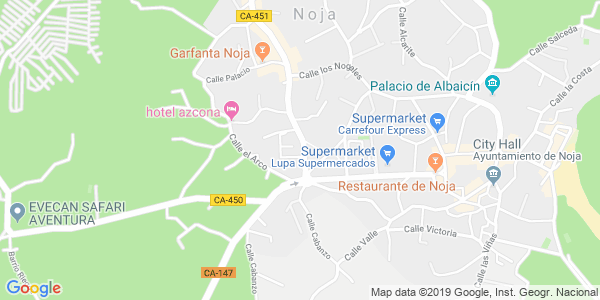 Mapa dirección Escape Noja