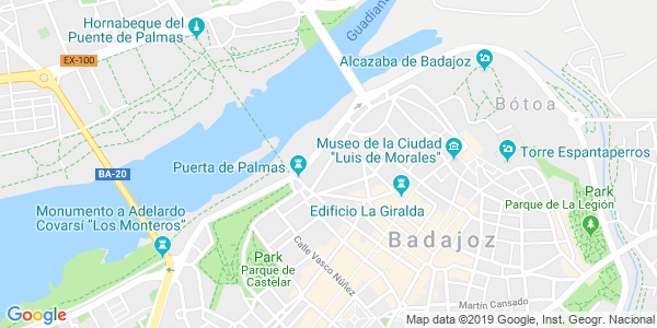 Mapa dirección Escape Room Badajoz