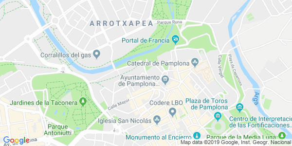 Mapa dirección Escape Street