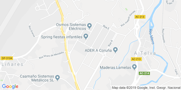 Mapa dirección Eskapark - Culleredo