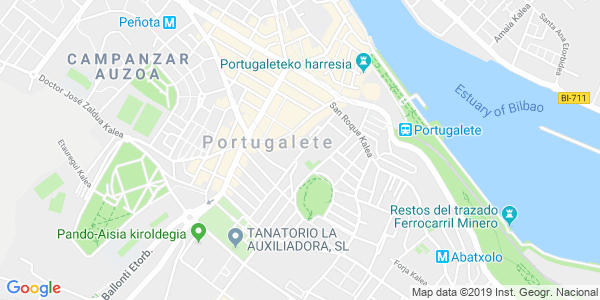 Mapa dirección Euskal Eskape