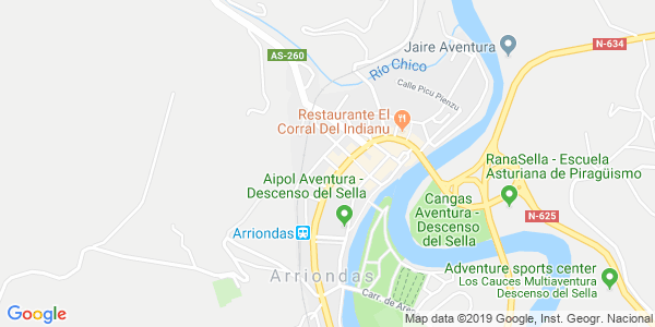 Mapa dirección Fugit