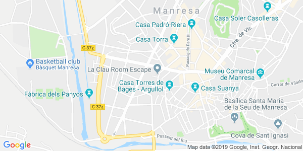 Mapa dirección La Clau