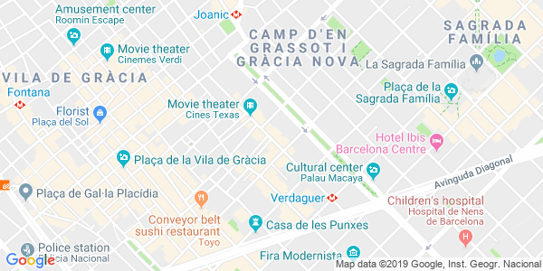 Mapa dirección Micro Teatre
