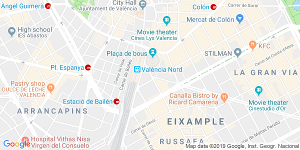 Mapa dirección Mind Factory