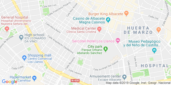 Mapa dirección Riddle Rooms