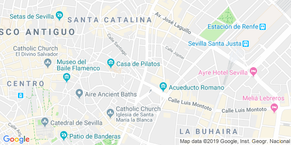 Mapa dirección The Rombo Code - Sevilla