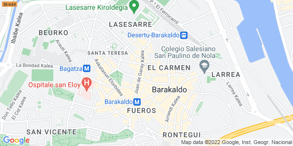 Mapa dirección The Suffering Escape Room