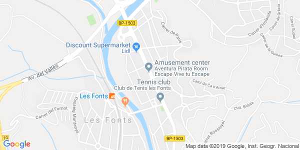 Mapa dirección Vive tu Escape