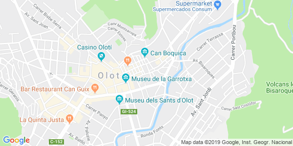 Mapa dirección Volcanic